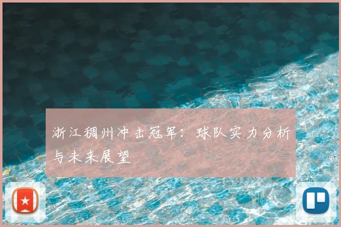 浙江稠州冲击冠军：球队实力分析与未来展望